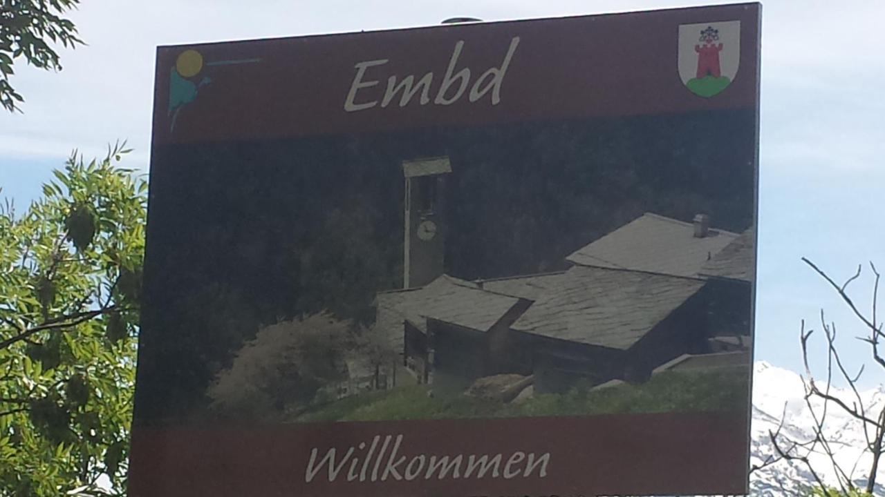Ferienwohnung Chalet Heimatglück Embd Exterior foto